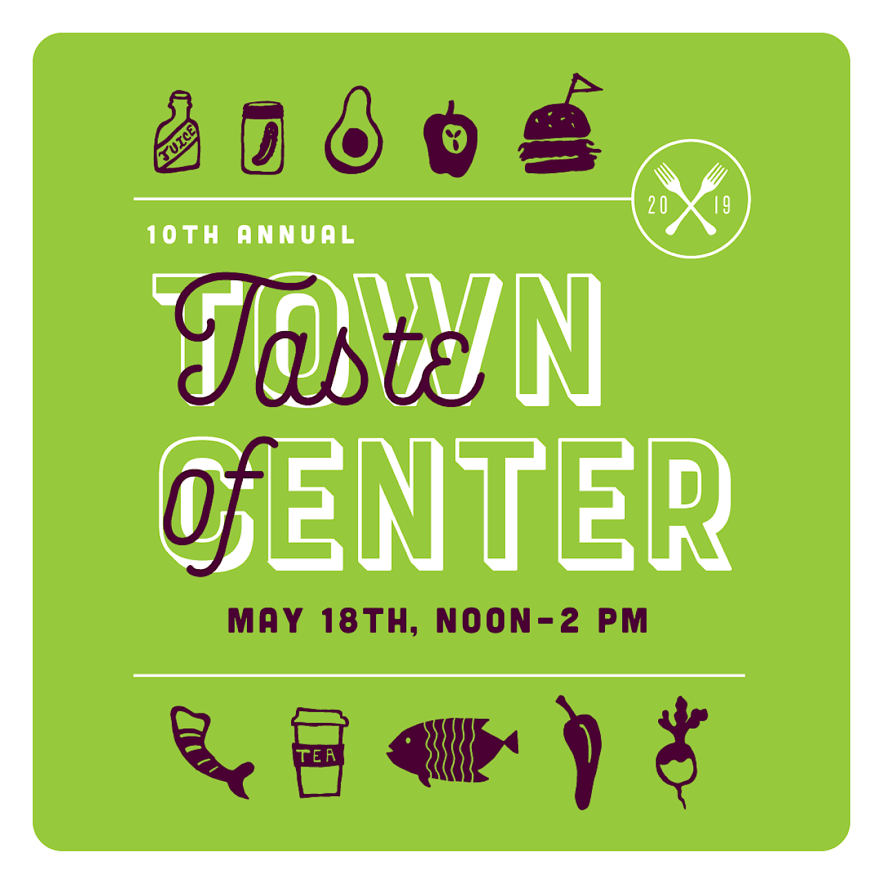 10th Annual Taste of Town Center - May 2019 | Marin Convention ...